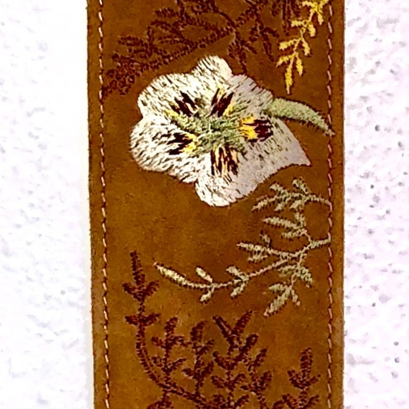 Kenzo Jungle Belt - Suede embroidered main image 4